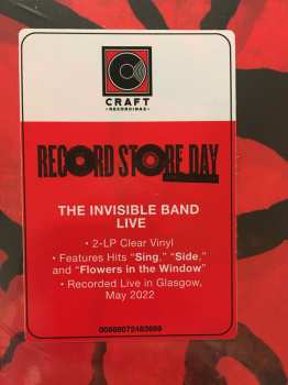2LP Travis: The Invisible Band Live CLR