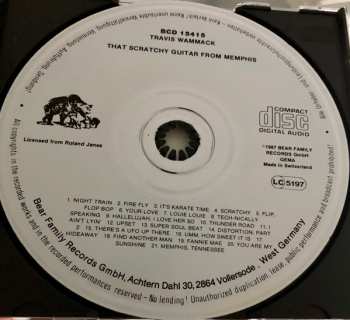 CD Travis Wammack: That Scratchy Guitar From Memphis