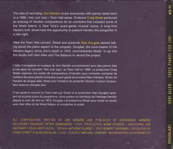 CD Triad: Three Pianos For Jimi DIGI