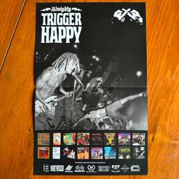 LP Trigger Happy: Blood Red & Forever Blue - B-Sides, Comp Tracks & Other Crap  CLR | LTD