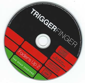 2CD Triggerfinger: Faders Up 2 - Live In Amsterdam