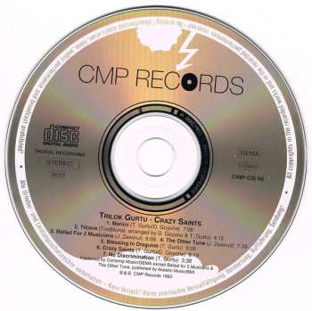 CD Trilok Gurtu: Crazy Saints