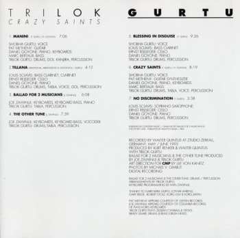 CD Trilok Gurtu: Crazy Saints
