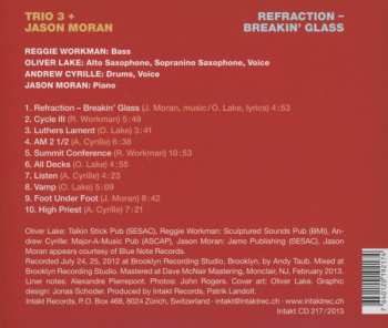 CD Jason Moran: Refraction - Breakin' Glass