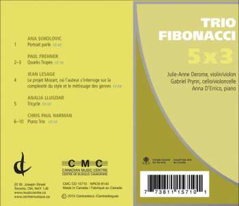 CD Trio Fibonacci: 5 x 3