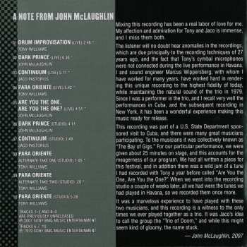 CD Anthony Williams: Trio Of Doom