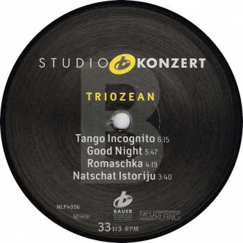LP Triozean: Studio Konzert LTD | NUM