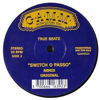 LP True Beatz: The Workout / Switch O Passo