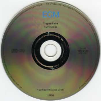 CD Trygve Seim: Rumi Songs