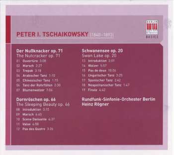 CD Pyotr Ilyich Tchaikovsky: Nussknacker / Dornröschen / Schwanensee DIGI