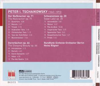 CD Pyotr Ilyich Tchaikovsky: Nussknacker / Dornröschen / Schwanensee DIGI