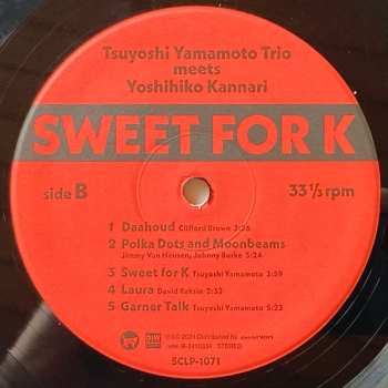 LP Tsuyoshi Yamamoto Trio: Sweet For K LTD
