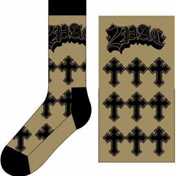 Merch Tupac: Ankle Socks Crosses