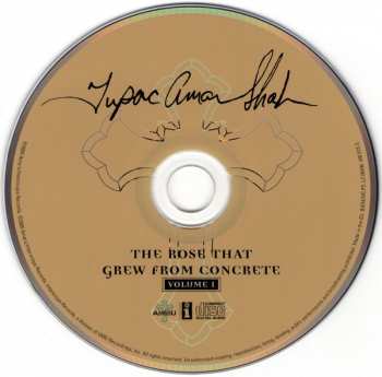 CD Tupac Shakur: The Rose That Grew From Concrete Volume 1