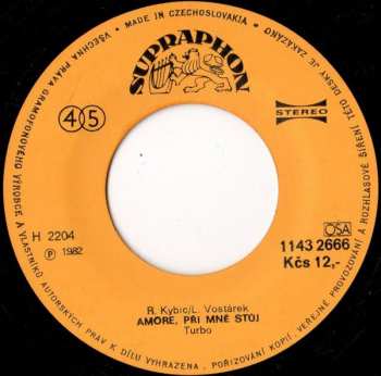 SP Turbo: Přestáváš Snít • Amore, Při Mně Stůj