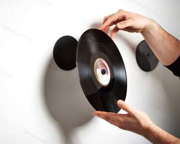 Hi-Fi Twelve Inch Adapter Vinyl Wall display