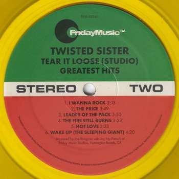 LP Twisted Sister: Tear It Loose (Studio & Live) (Greatest Hits) LTD | CLR