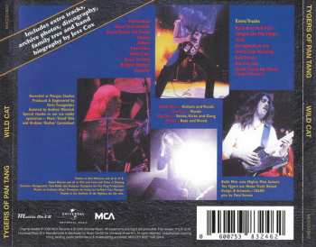 CD Tygers Of Pan Tang: Wild Cat