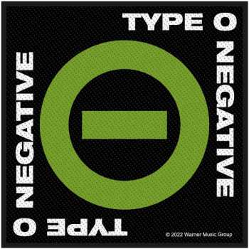 Merch Type O Negative: Patch Negative Symbol