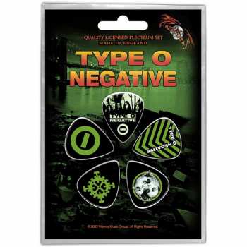 Merch Type O Negative: Set of Picks World Coming Down