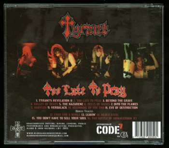 CD Tyrant: Too Late To Pray