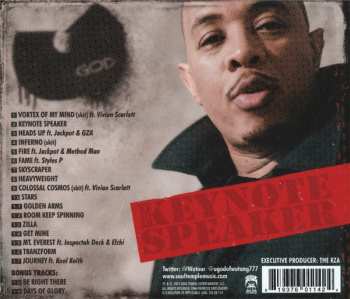2CD U-God: The Keynote Speaker