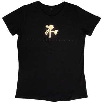 Merch U2: Women's Babydoll T-shirt Gold Tree Flock