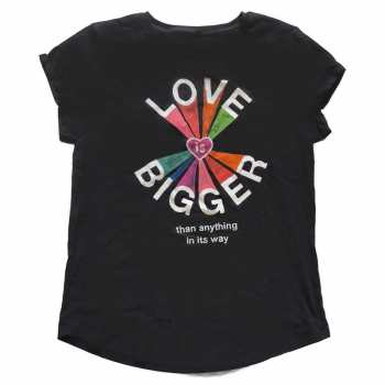 Merch U2: Women's Babydoll T-shirt Love Is Bigger