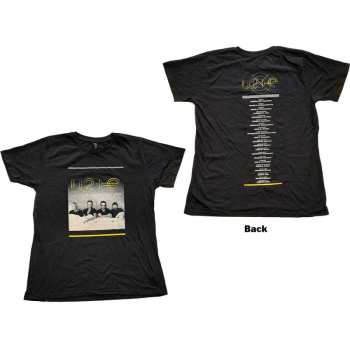 Merch U2: Dámské Tričko I+e Tour Bed Photo M
