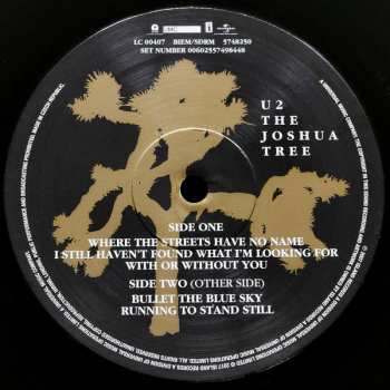 2LP U2: The Joshua Tree