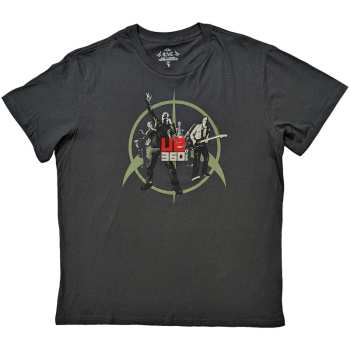 Merch U2: T-shirt 360 Degree Tour 2010 Band Photo