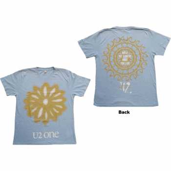 Merch U2: Tričko Glastonbury 2011 Smell The Flowers M