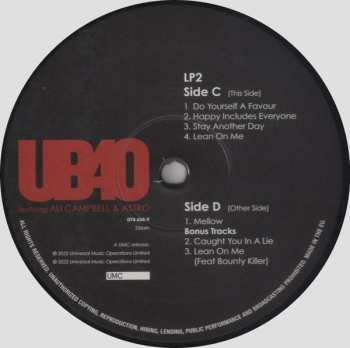 2LP Ali Campbell: Unprecedented