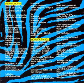 CD U.D.O.: Animal House