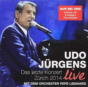 2CD Udo Jürgens: Das Letzte Konzert Zürich 2014 Live