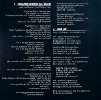 CD Udo Jürgens: Der Ganz Normale Wahnsinn