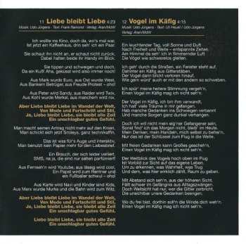 CD Udo Jürgens: Mitten Im Leben