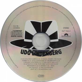 5CD Udo Lindenberg: 5 Original Albums