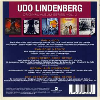 5CD/Box Set Udo Lindenberg: Original Album Series Vol. 2
