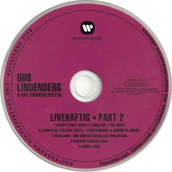 5CD/Box Set Udo Lindenberg: Original Album Series Vol. 3 - Live & Rare