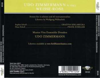 CD Udo Zimmermann: Weisse Rose