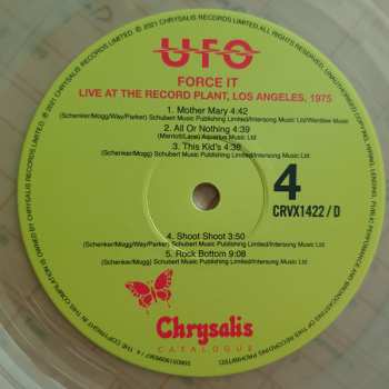 2LP UFO: Force It DLX | LTD | CLR