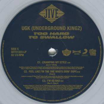 2LP UGK: Too Hard To Swallow CLR | LTD