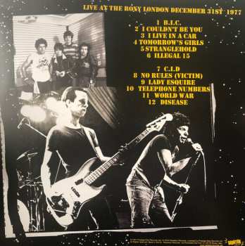 LP UK Subs: Live At The Roxy 1977 CLR | LTD