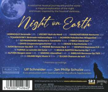 CD Jan Philip Schulze: Night on Earth