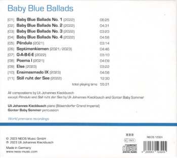 CD Günter Sommer: Baby Blue Ballads