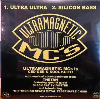 LP Ultramagnetic MC's: Ultra Ultra / Silicon Bass LTD | CLR