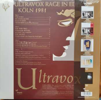 2LP Ultravox: Rage In Eden DLX