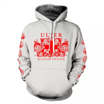 Hooded Sweatshirt Blood Inside (white)