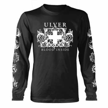 Merch Ulver: Long Sleeve T-Shirt Blood Inside (black)